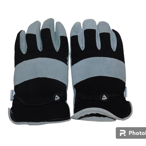 Aqua Armor 100% Cowsplit Leather Gloves Men's Size Medium NEW Waterproof - Picture 1 of 5